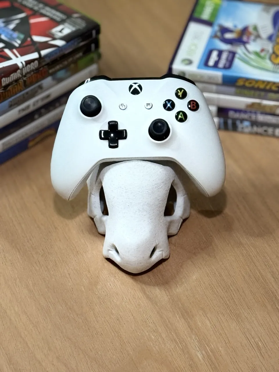 Suporte de Controle Cubone Pokémon - Impressão 3D PLA - Compatível PS5/Xbox/Switch Pro - foto 4